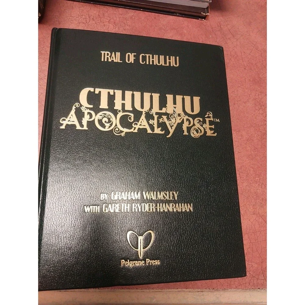 Limited Edition Pelgrane Trail Of Cthulhu : Apocalypse Leather One Of 100